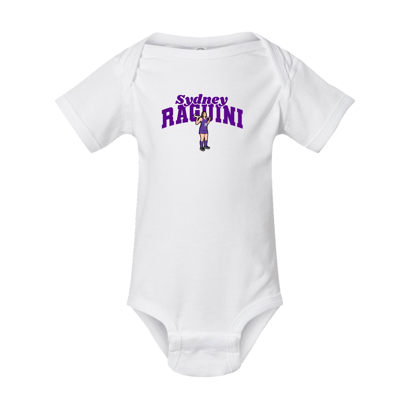 Baby Onesie — Signature Arch in White