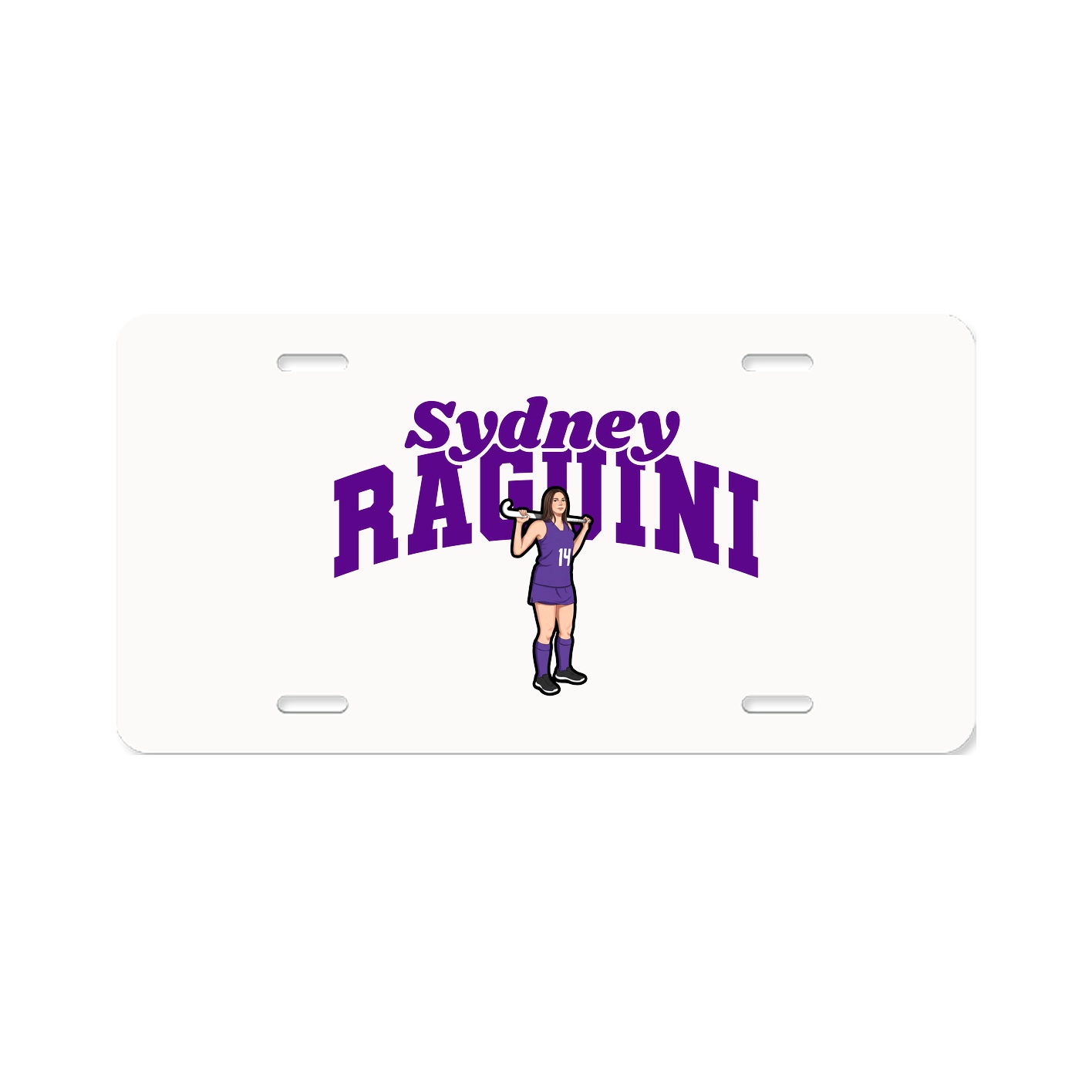 License Plate — Signature Arch in Classic