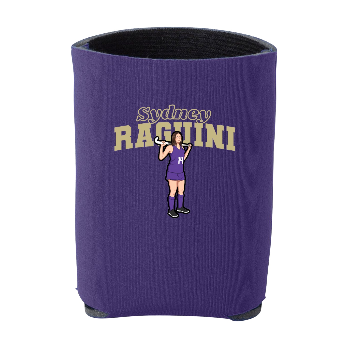 Can Holder — Name Arch in Purple