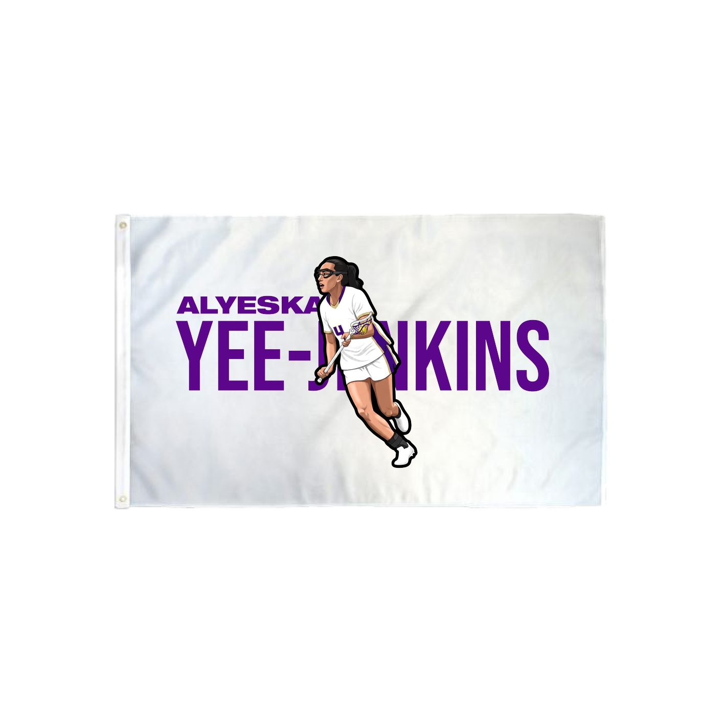 3x5 Flag — Player Name in Classic