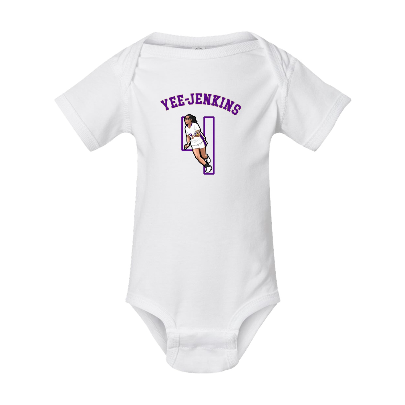 Baby Onesie — Shirsey Arch in White