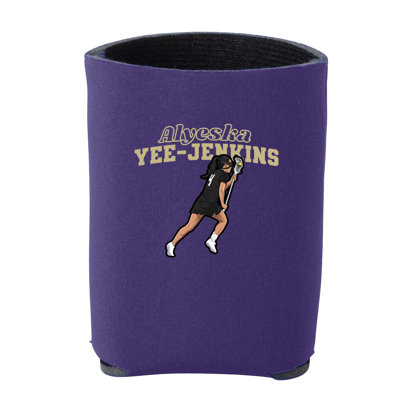 Can Holder — Name Arch in Purple