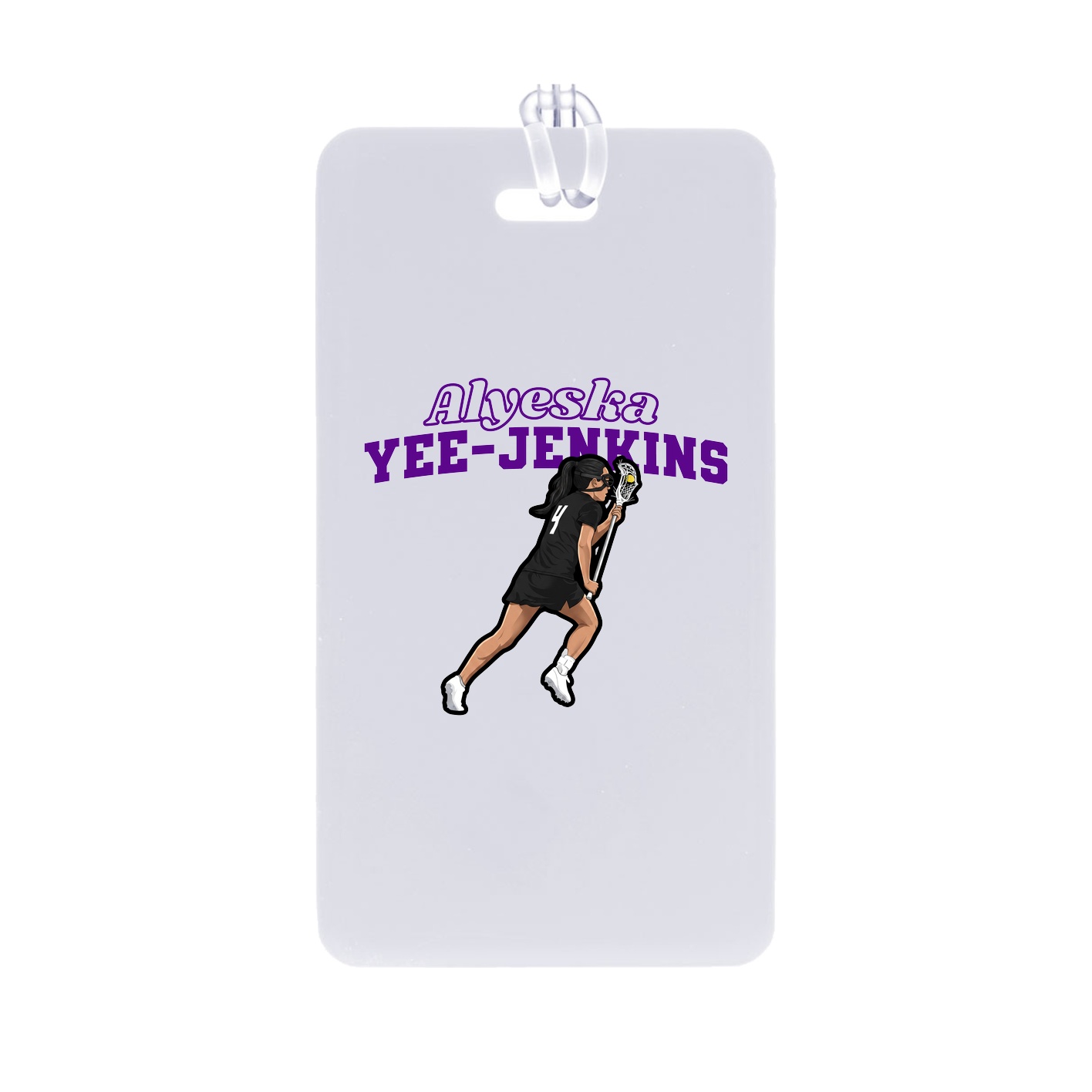 Bag Tag — Name Arch in Classic