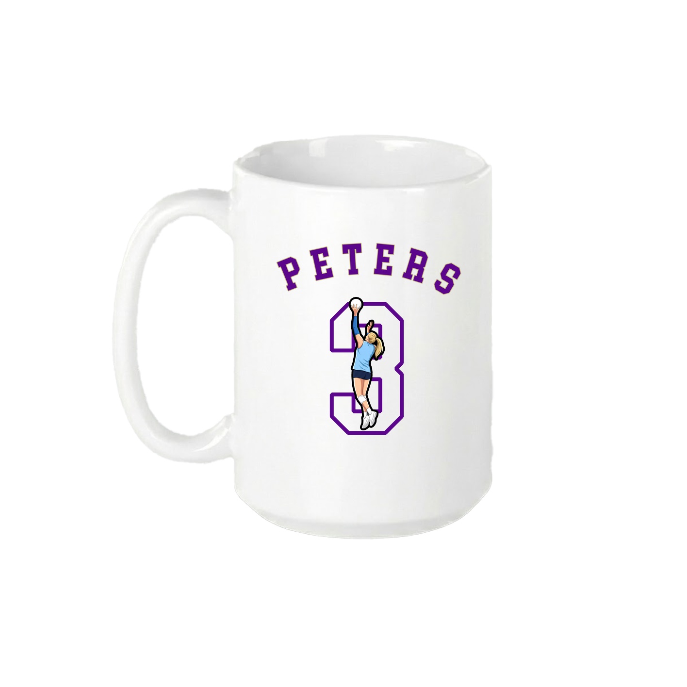 15oz Coffee Mug — Shirsey Arch in White