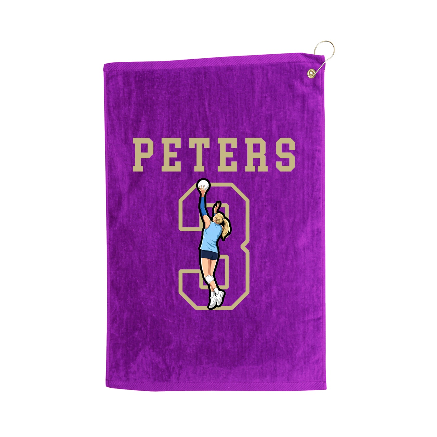 Golf Towel — Shirsey in Purple