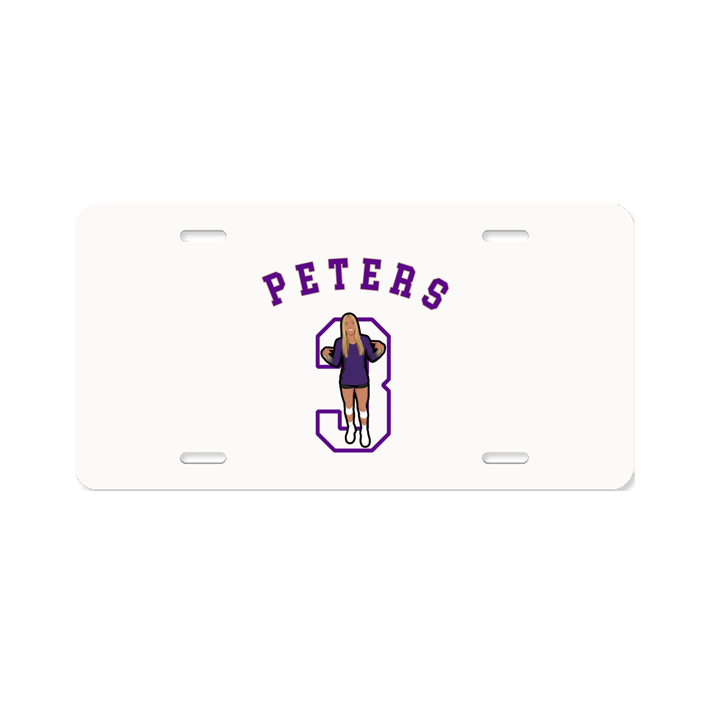 License Plate — Shirsey Arch in Classic