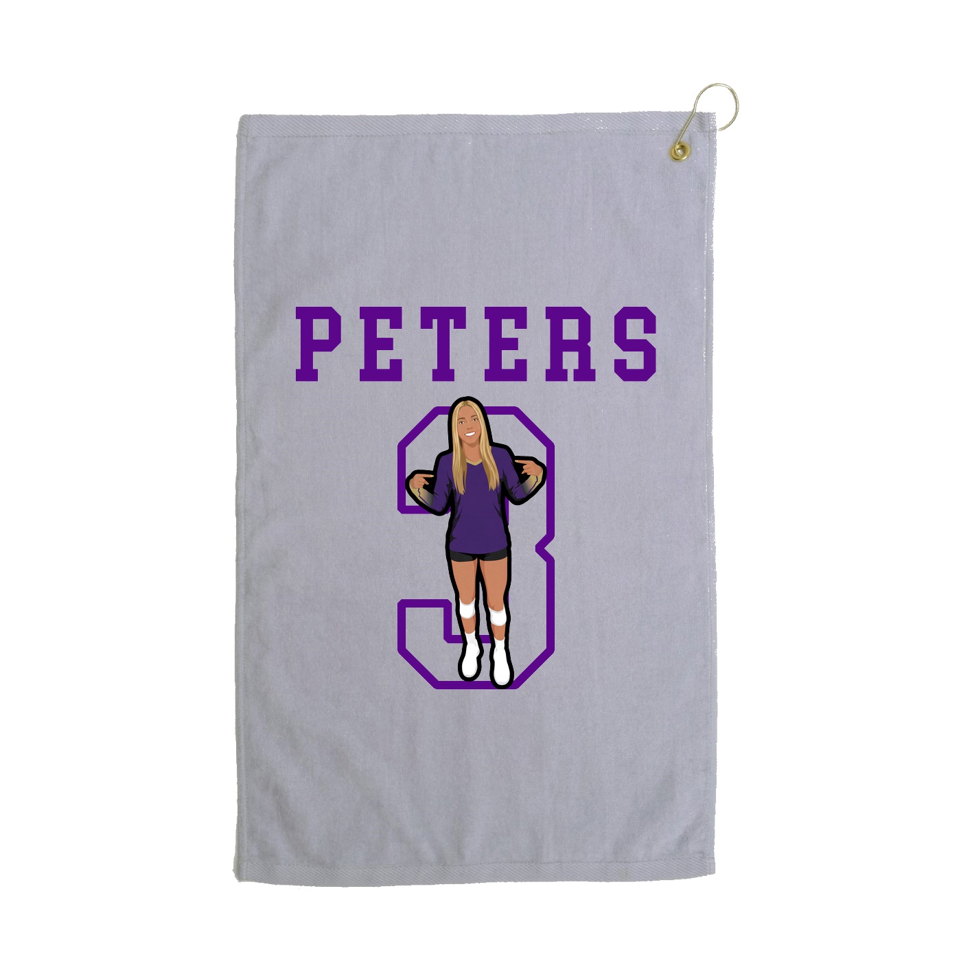 Golf Towel — Shirsey in Grey