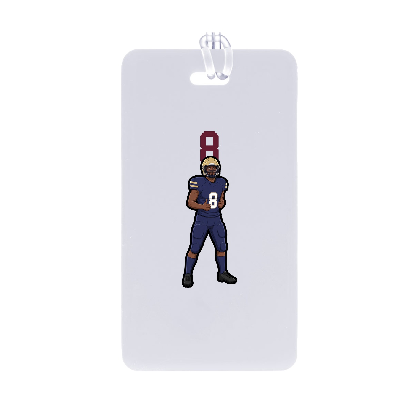 Bag Tag — Number Top in Classic