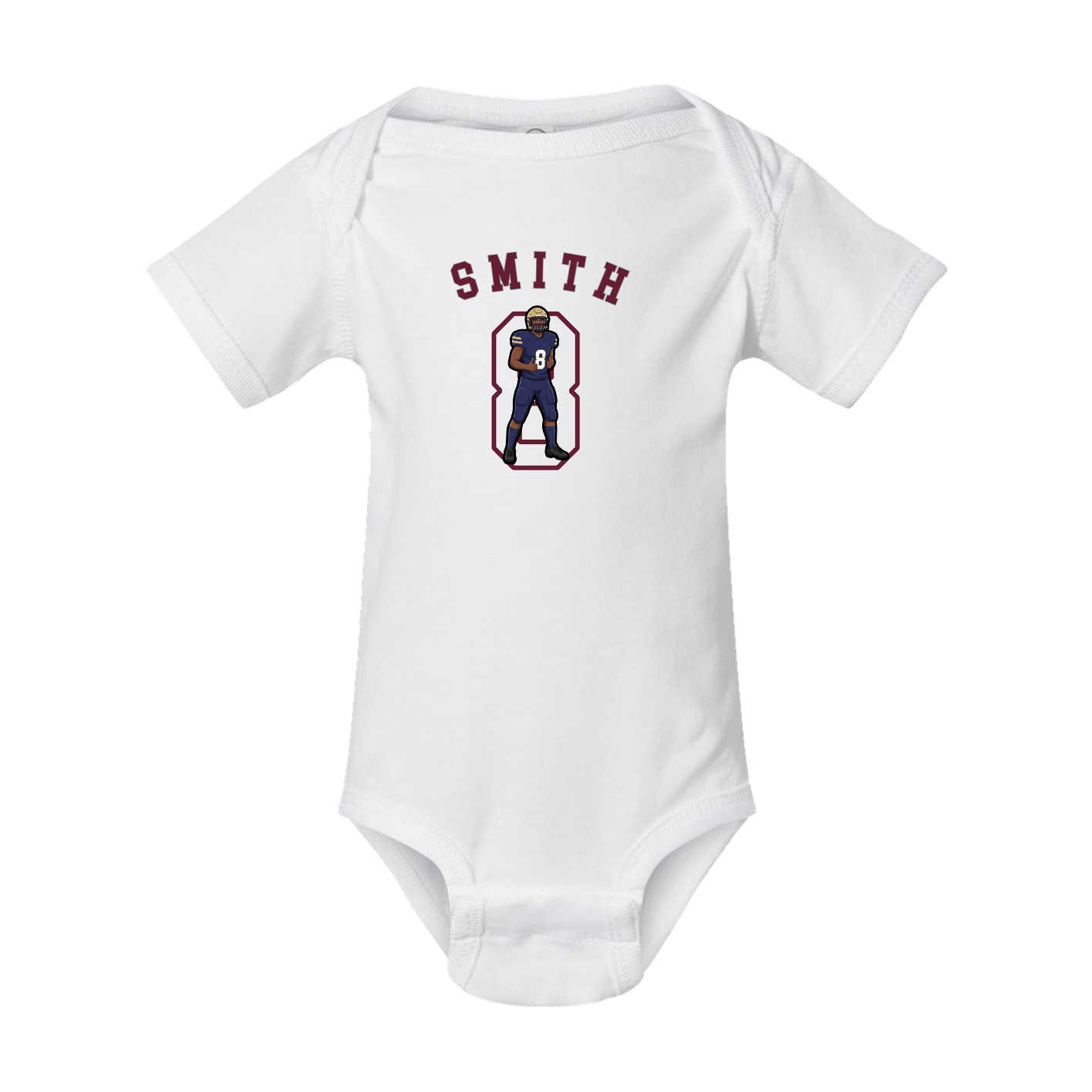 Baby Onesie — Shirsey Arch in White