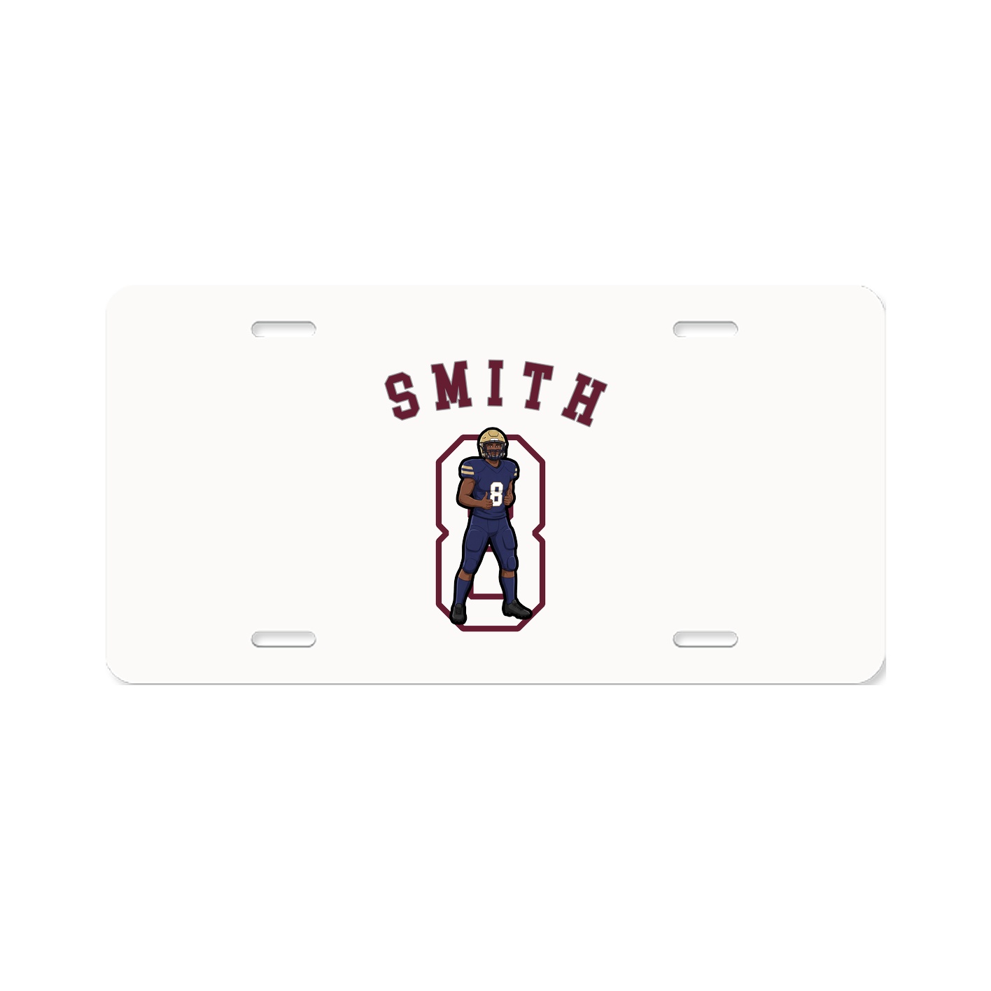License Plate — Shirsey Arch in Classic