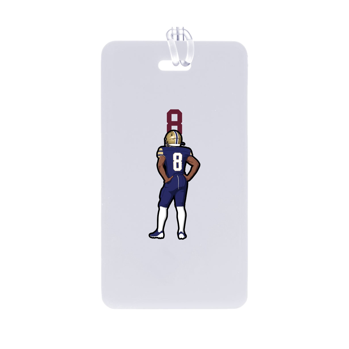 Bag Tag — Number Top in Classic