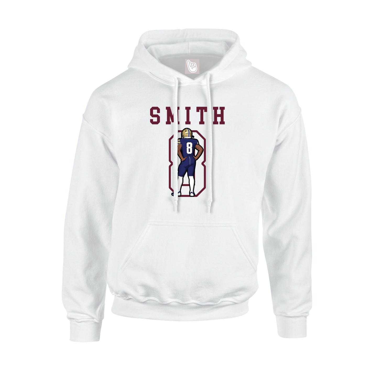 Youth Hoodie — Shirsey in White