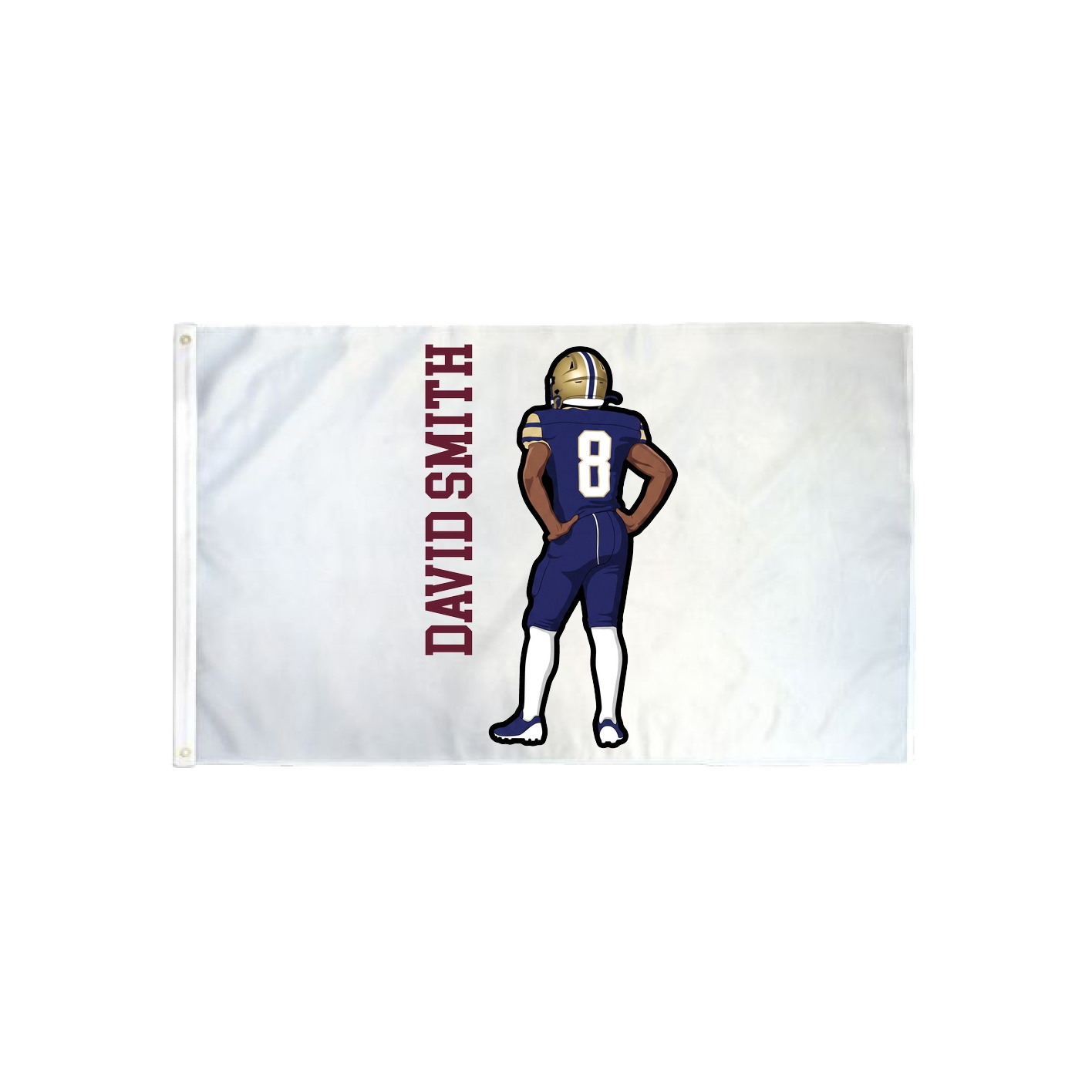 3x5 Flag — Name Vertical in Classic