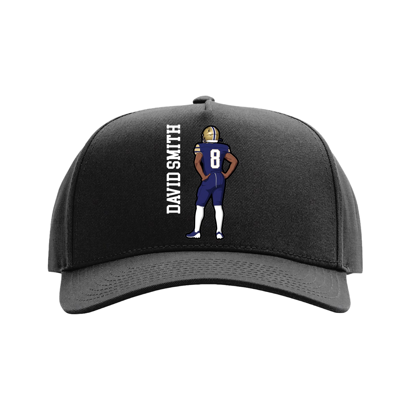 Full Fabric Five-Panel Champ Cap