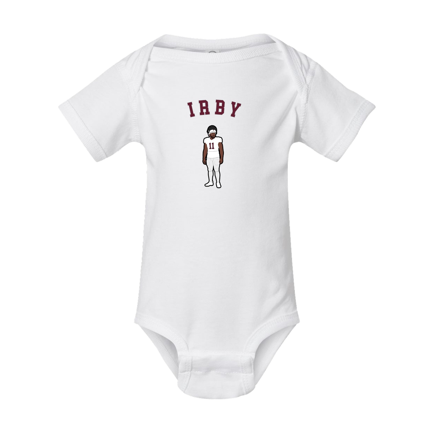 Baby Onesie — Shirsey Arch in White