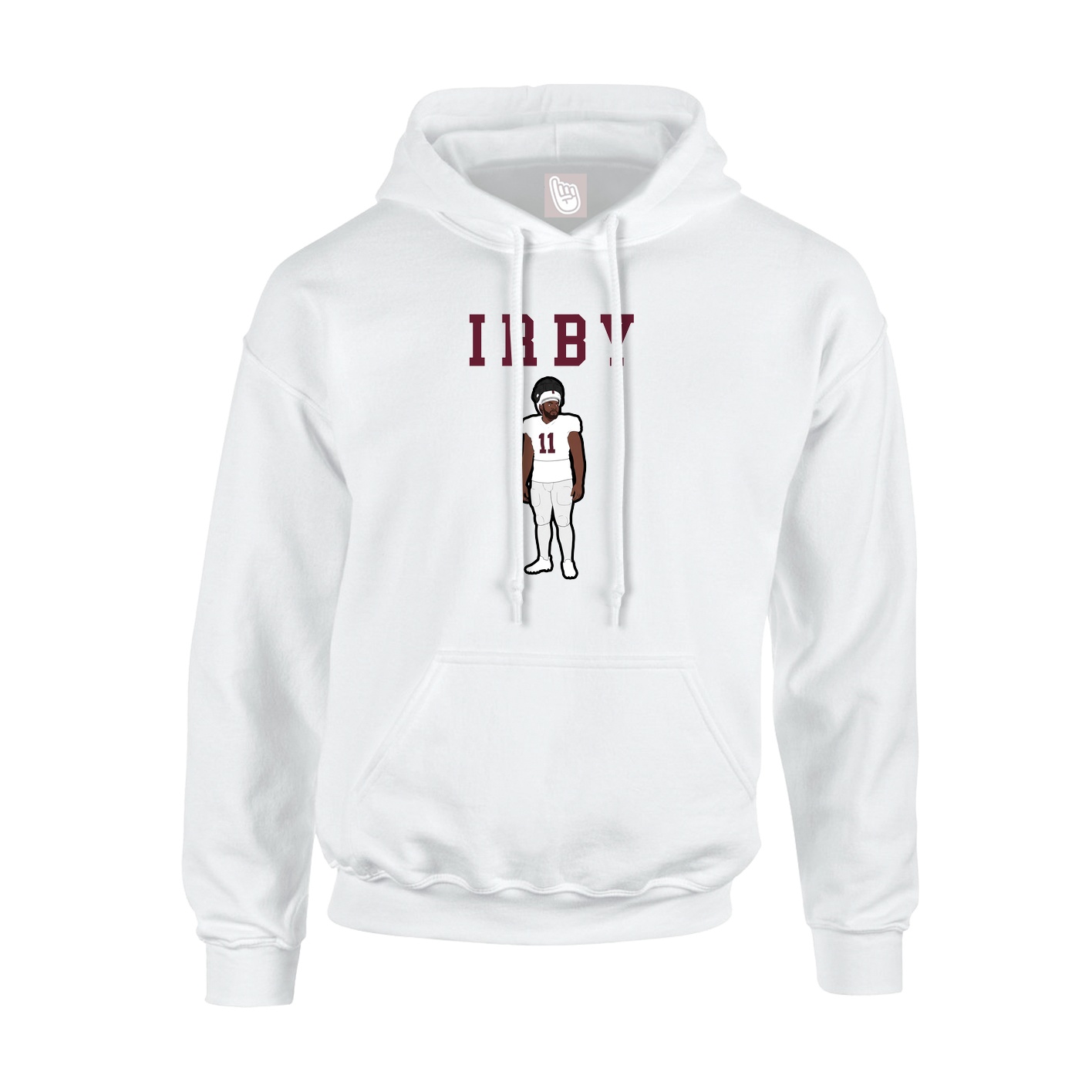 Youth Hoodie — Shirsey in White