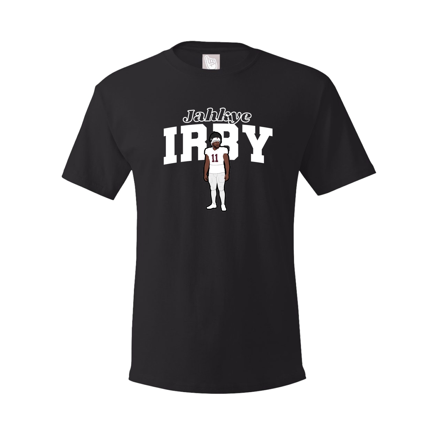Youth Tee — Name Arch in Black