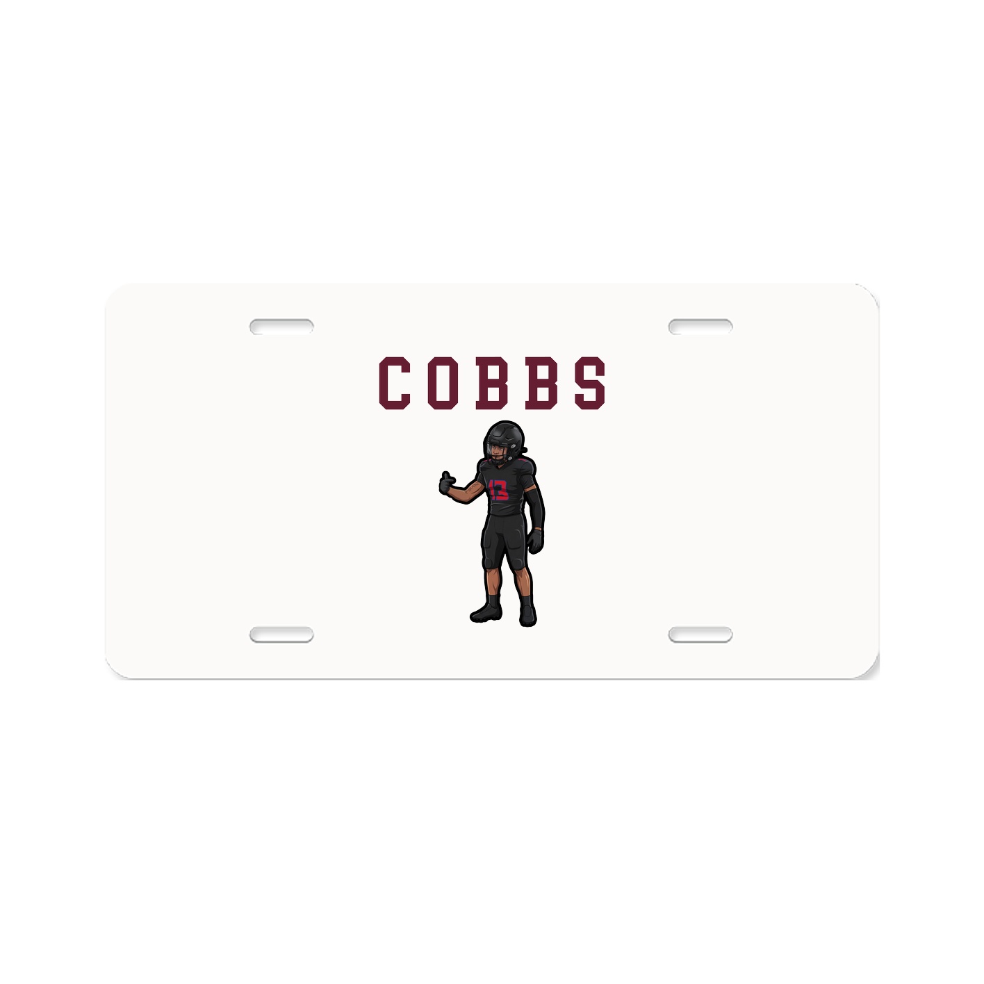 License Plate — Shirsey in Classic