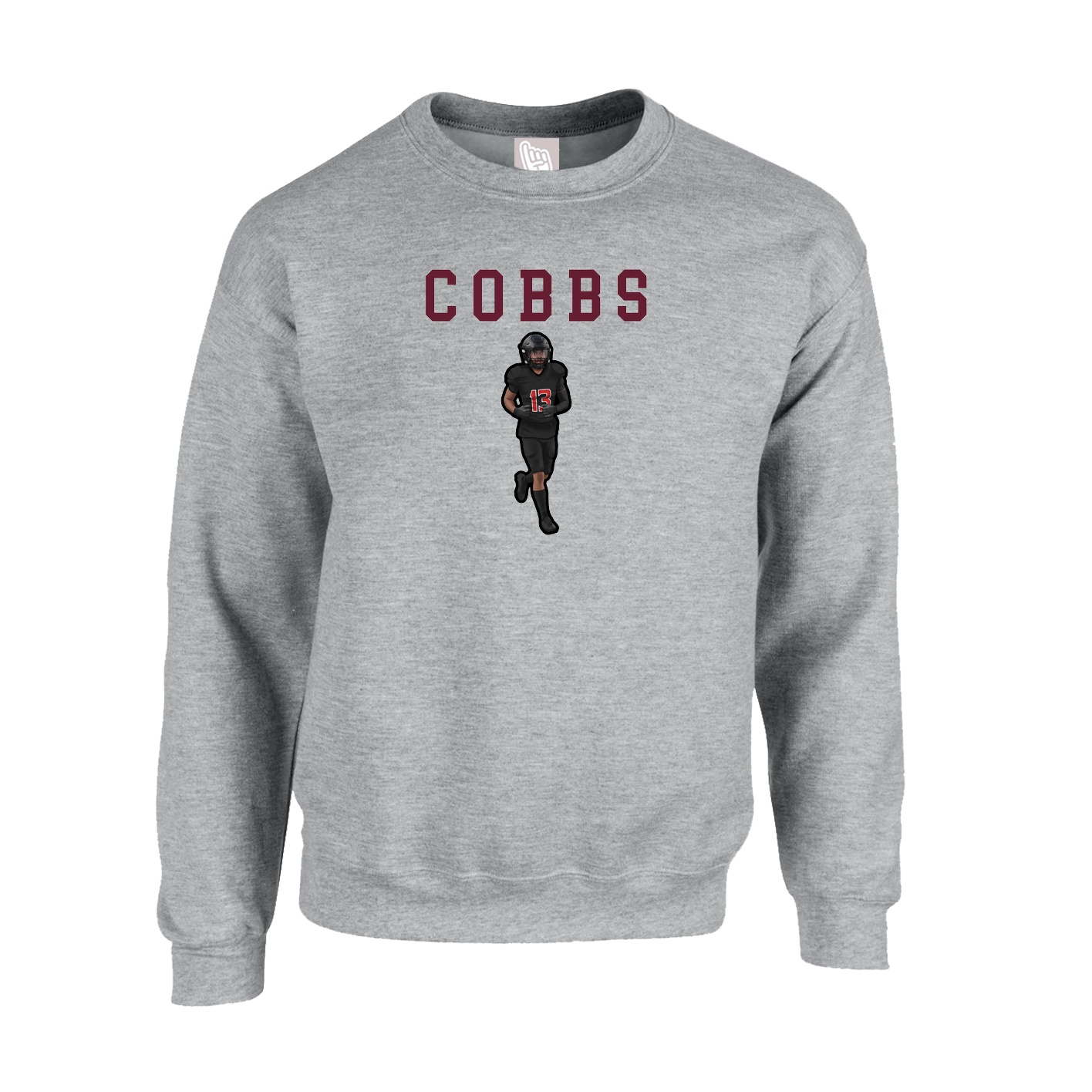 Fleece Crew — Shirsey in Grey