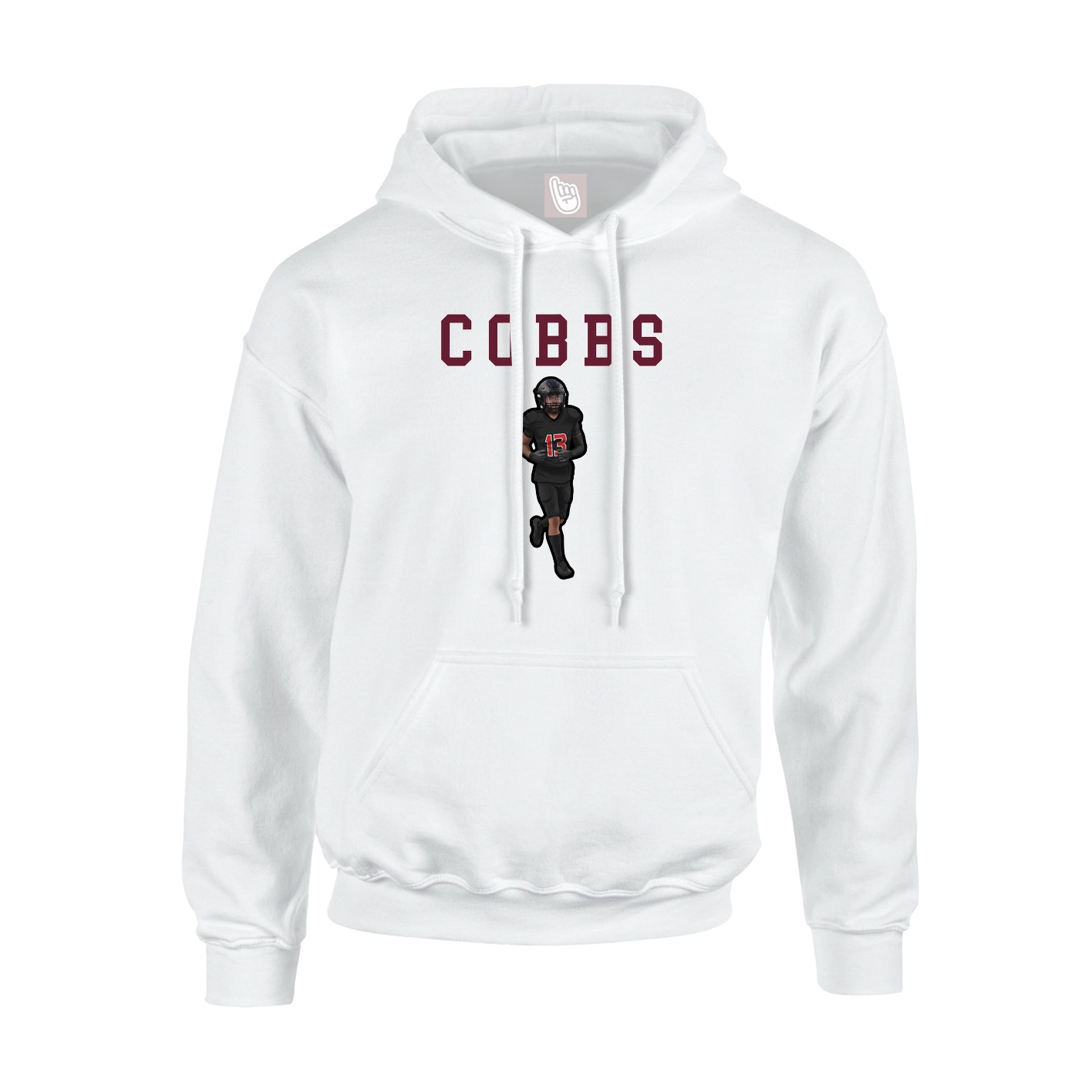 Youth Hoodie — Shirsey in White