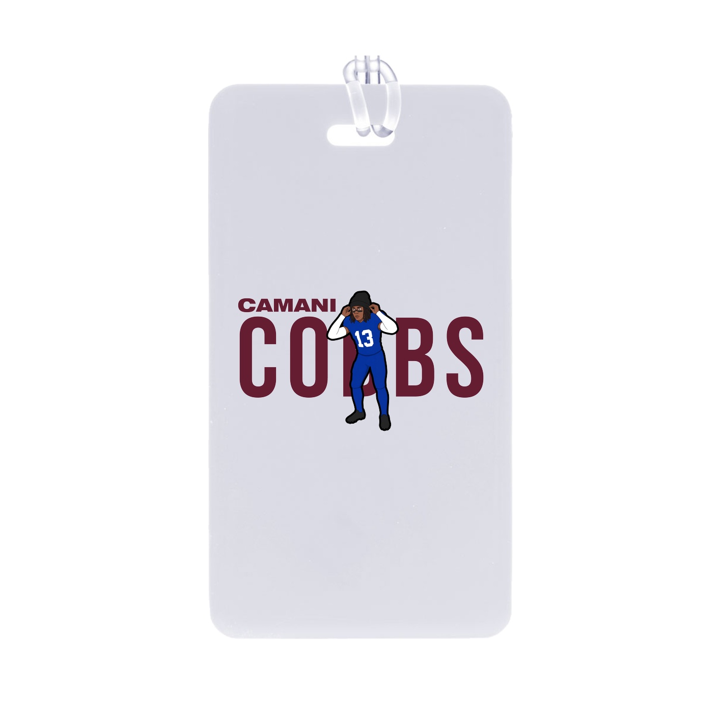 Bag Tag — Player Name in Classic
