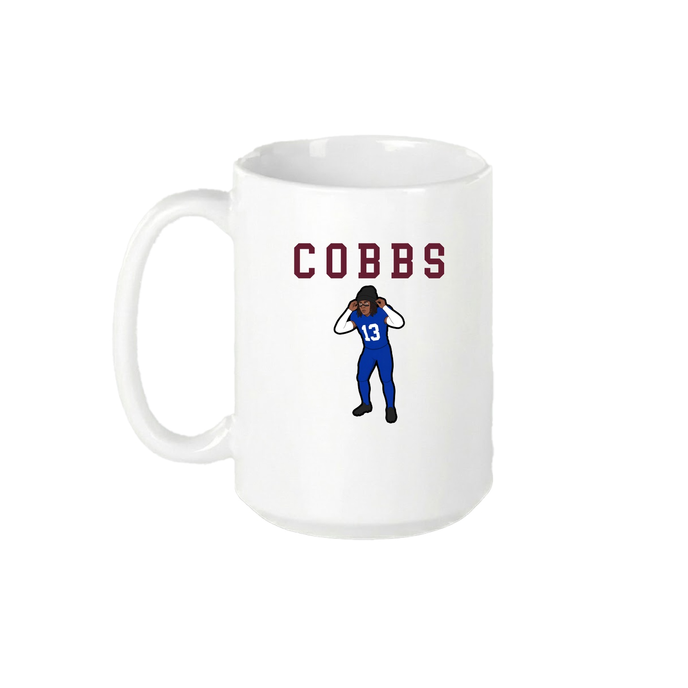 15oz Coffee Mug — Shirsey in White