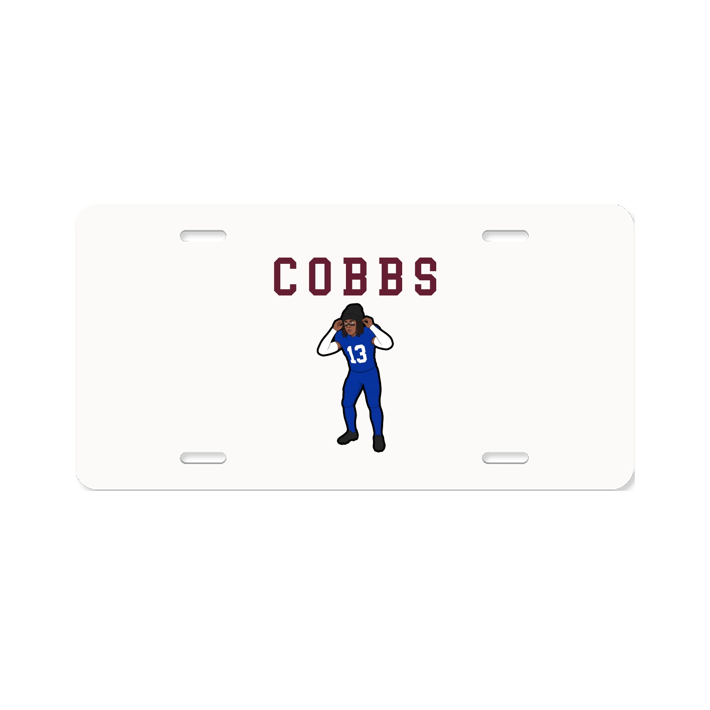 License Plate — Shirsey in Classic