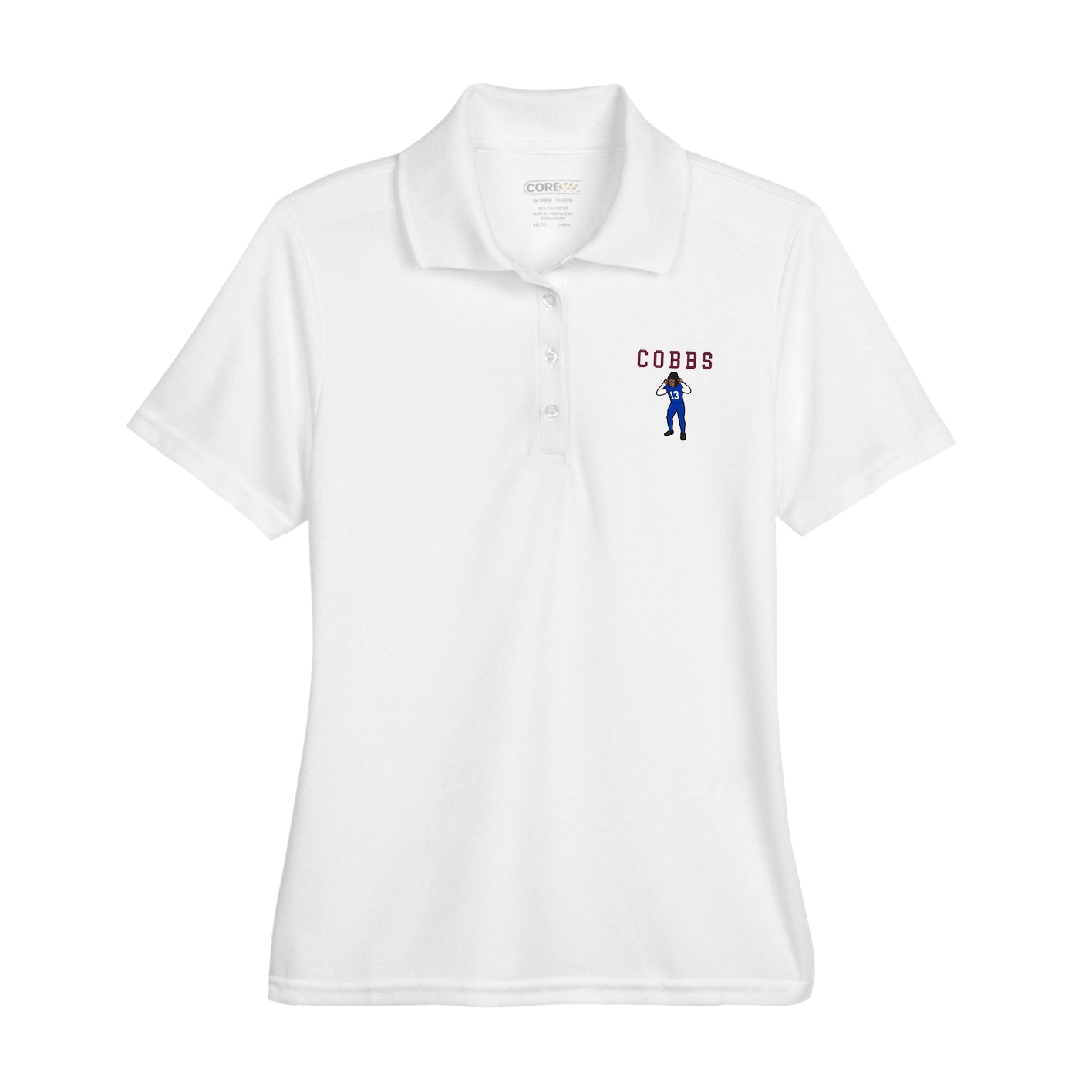 Womens Performance Polo — Shirsey in White