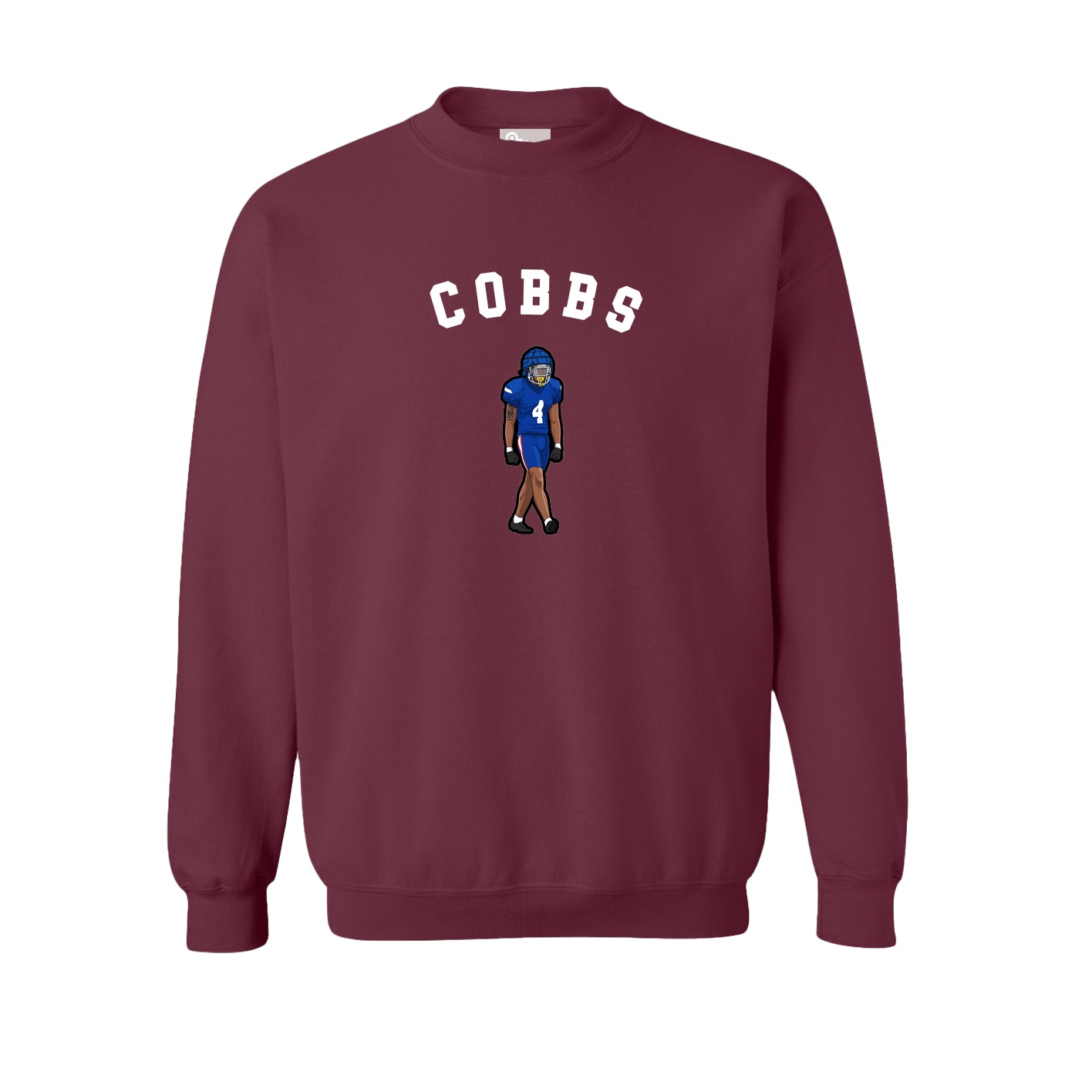 Fleece Crew — Shirsey Arch in Maroon
