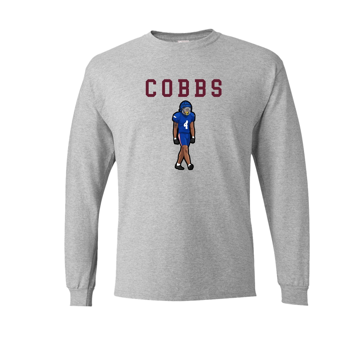 Long Sleeve Tee — Shirsey in Grey