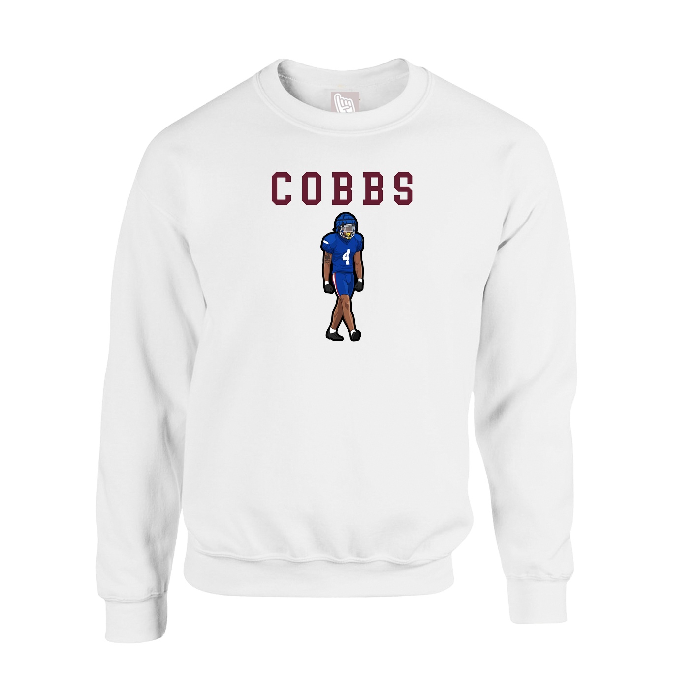 Fleece Crew — Shirsey in White