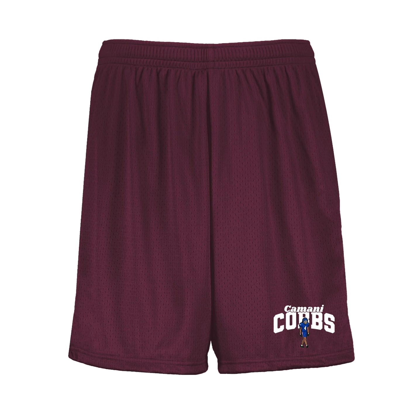 Shorts — Signature Arch in Maroon