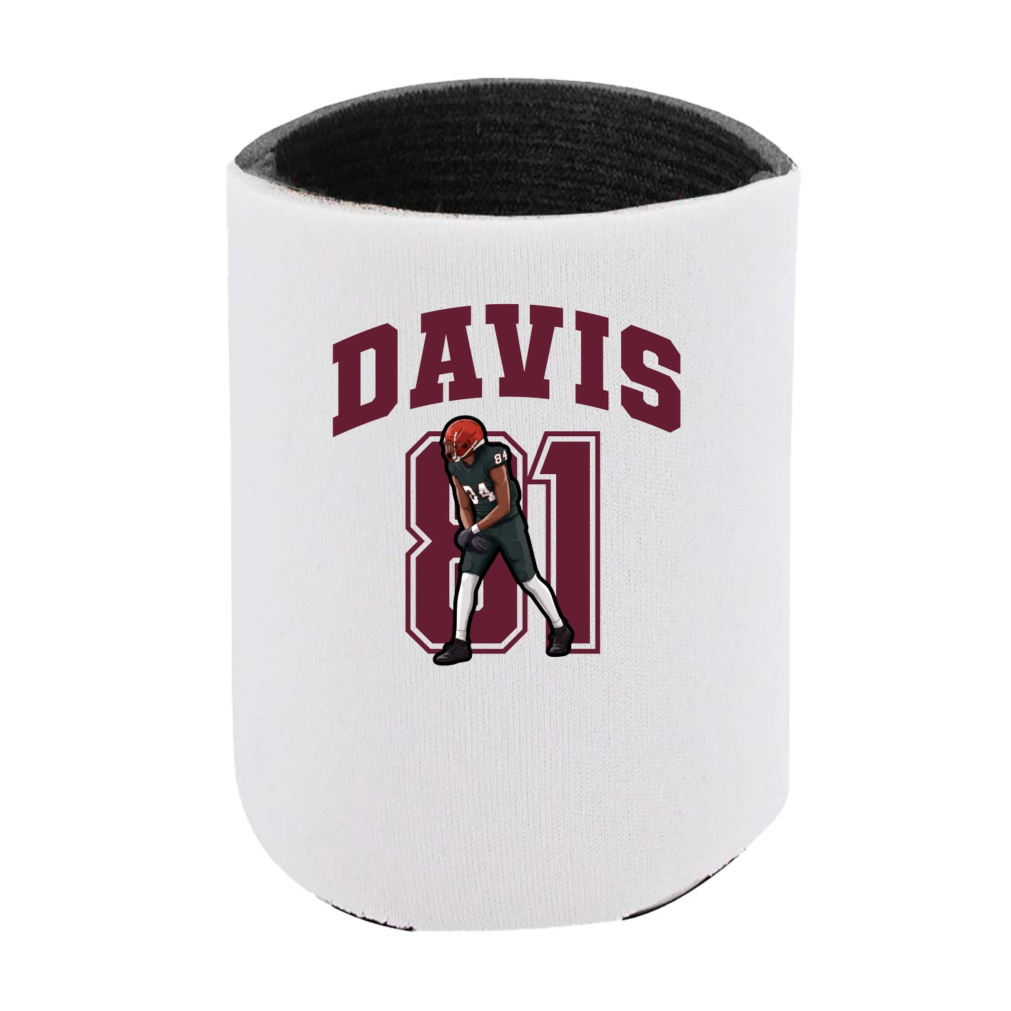 Can Holder — Number in White