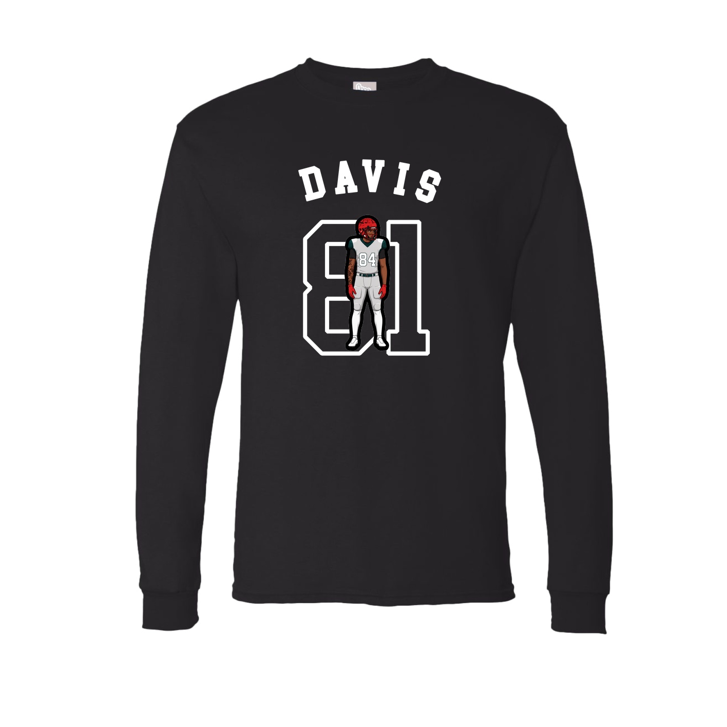 Long Sleeve Tee — Shirsey Arch in Black