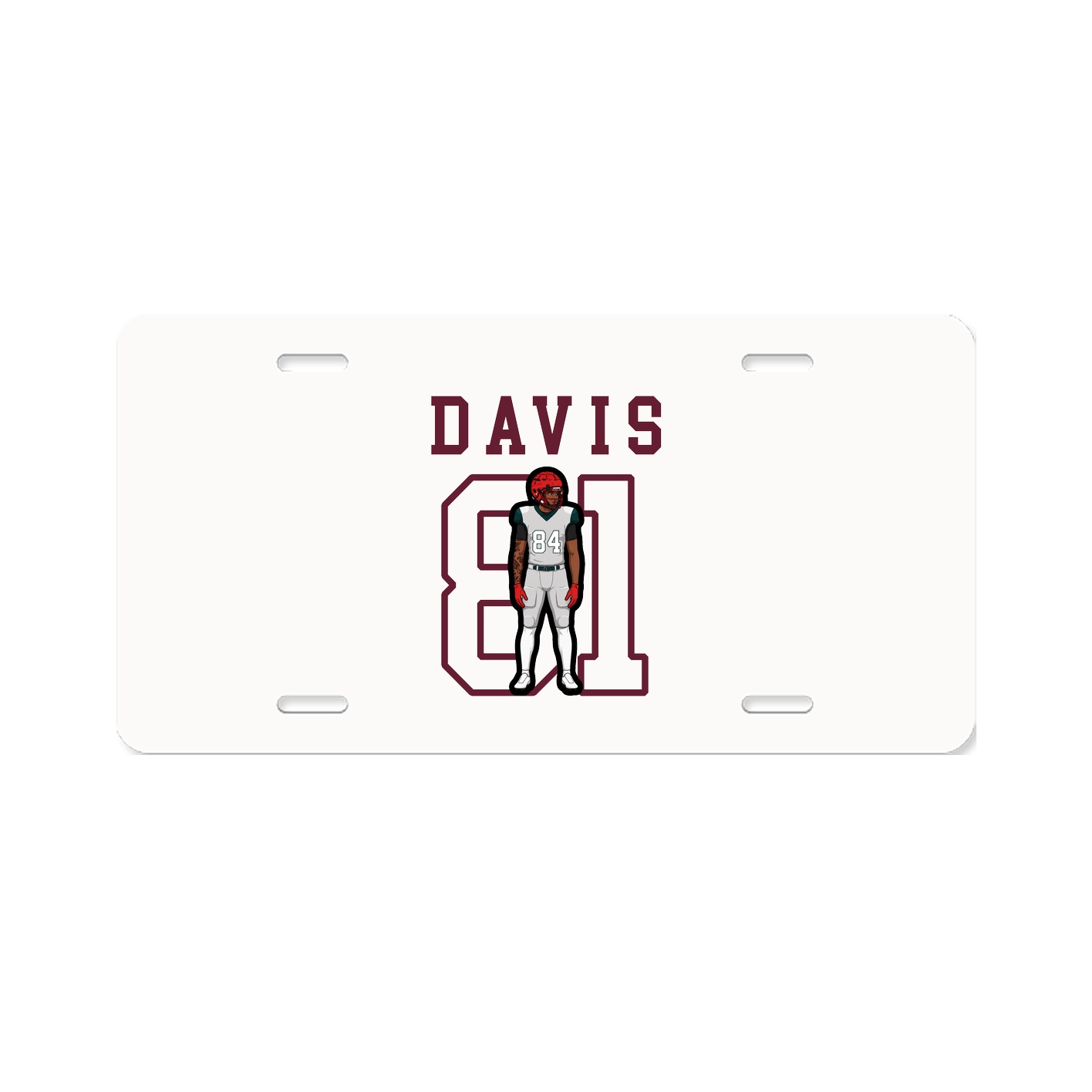 License Plate — Shirsey in Classic