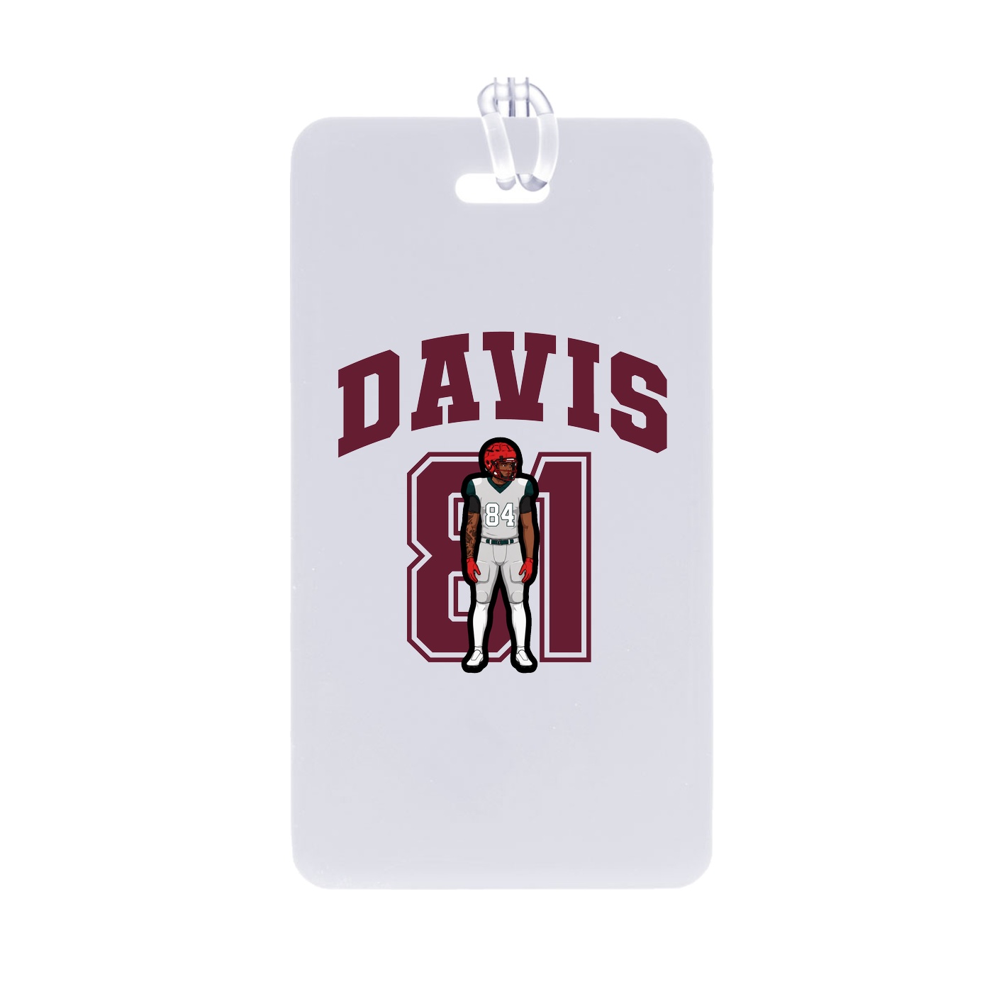 Bag Tag — Number in Classic