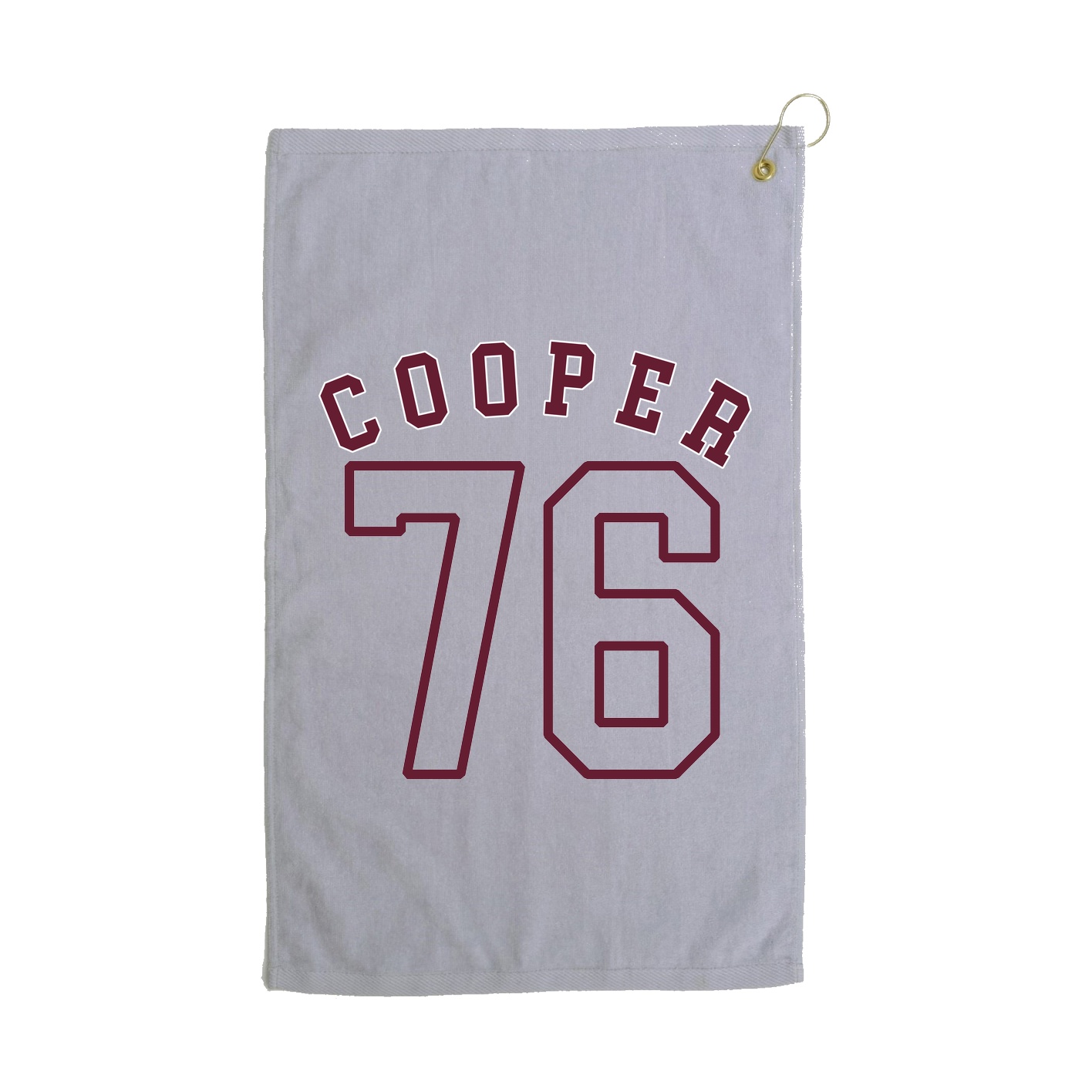 Golf Towel — Shirsey Arch in Grey