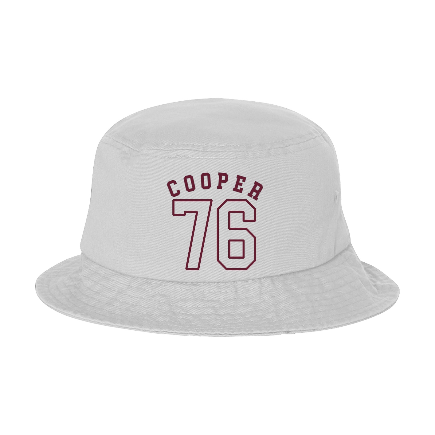 Bucket Cap — Shirsey Arch in White