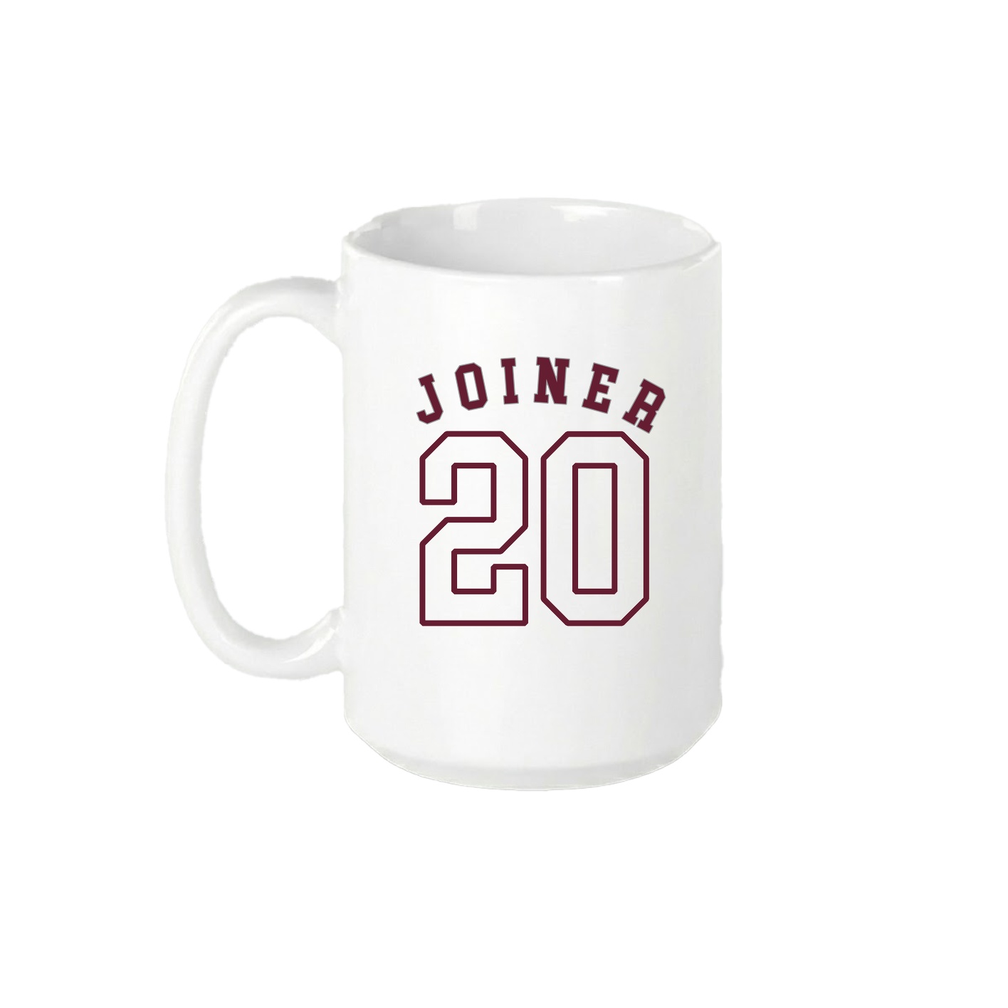 15oz Coffee Mug — Shirsey Arch in White