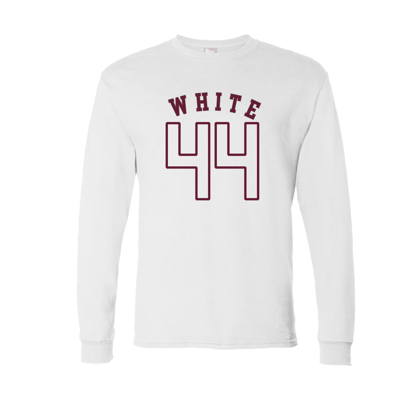Long Sleeve Tee — Shirsey Arch in White