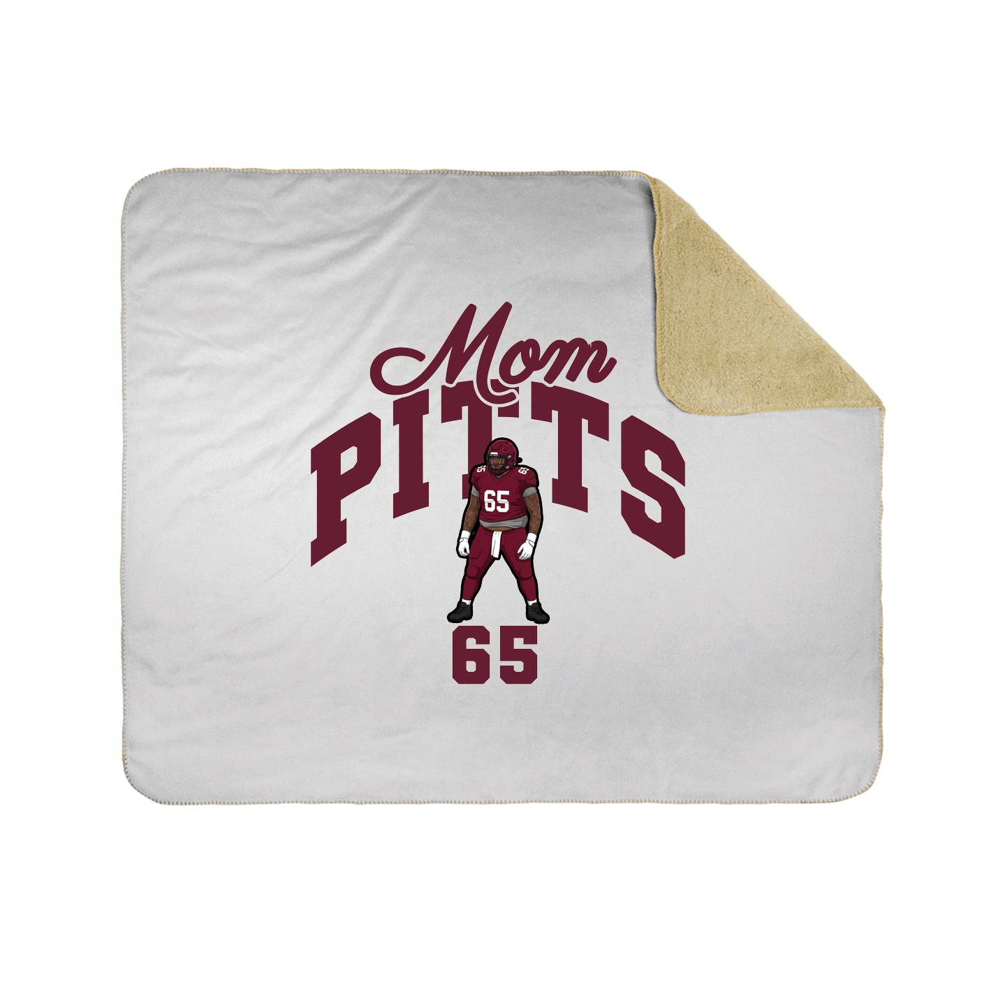 Throw Blanket — Mothers Day Arch in White