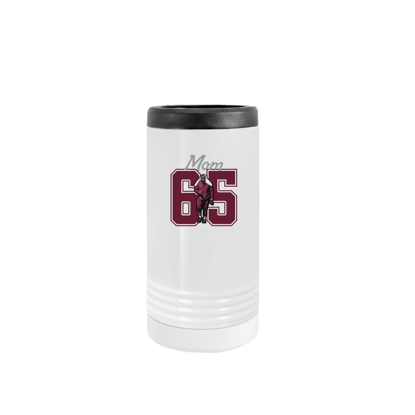 Slim Beverage Holder — Mothers Day Shirsey in White