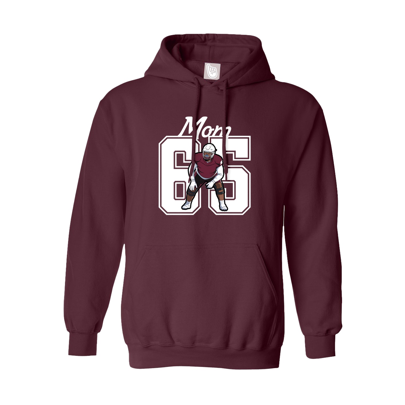 Youth Hoodie — Mothers Day Shirsey in Maroon