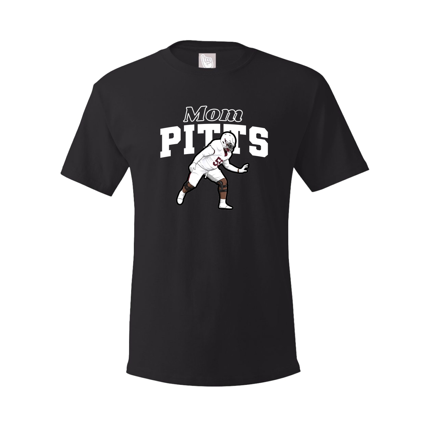 Youth Tee — Mothers Day Block in Black