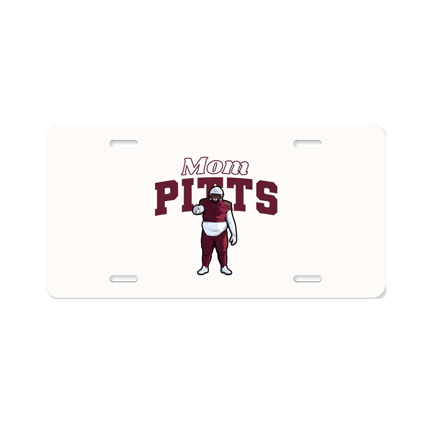 License Plate — Mothers Day Block in Classic