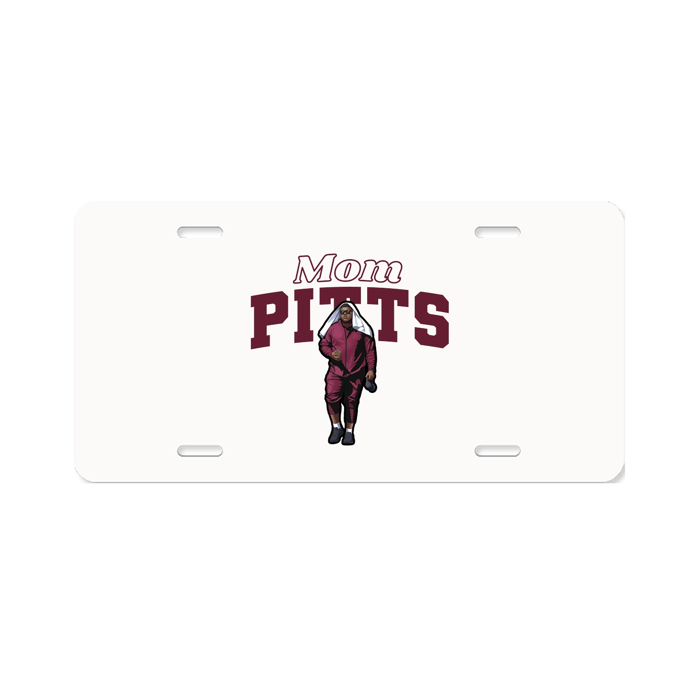 License Plate — Mothers Day Block in Classic