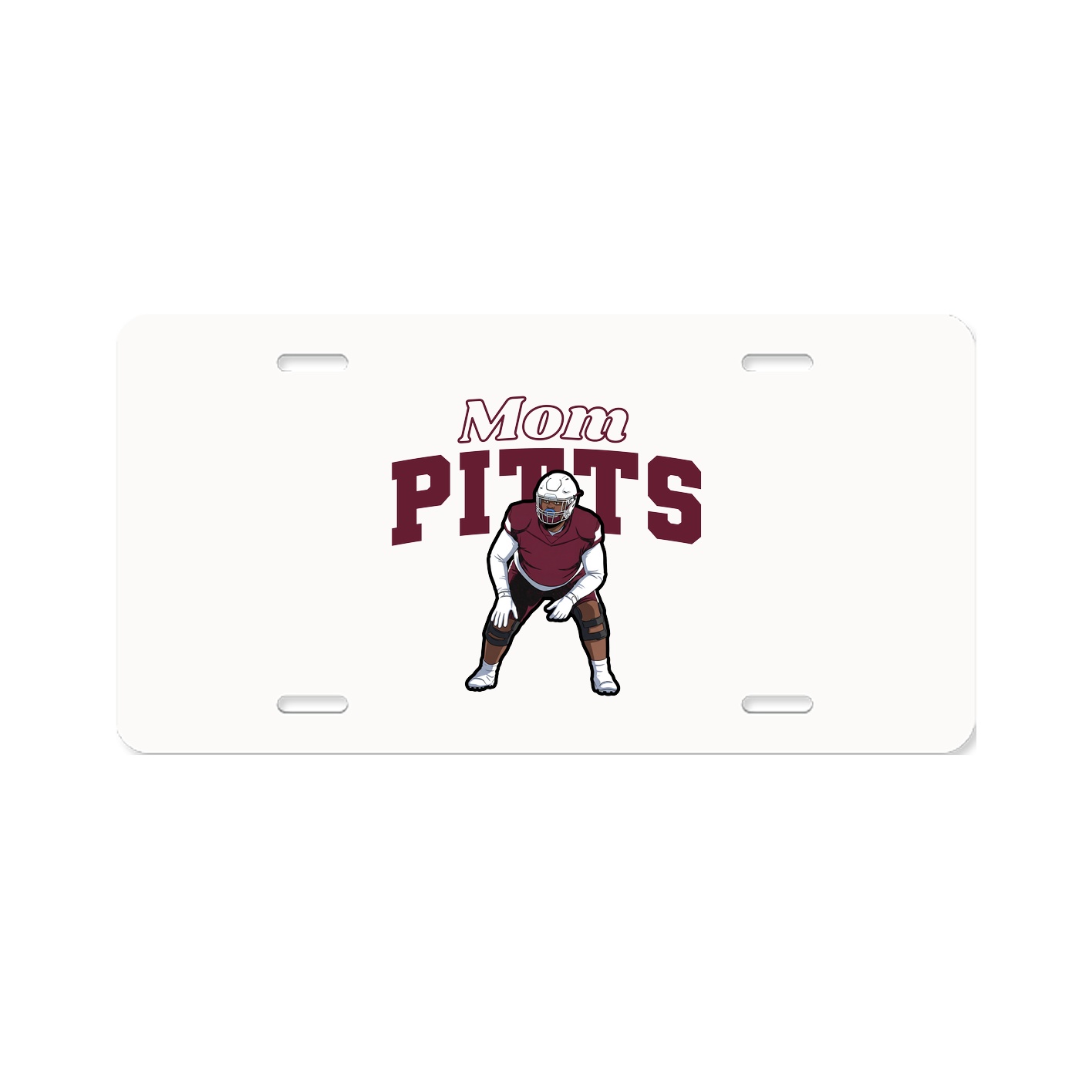 License Plate — Mothers Day Block in Classic