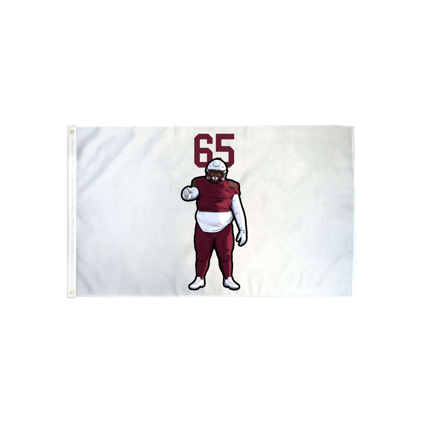 3x5 Flag — Number Top in Classic