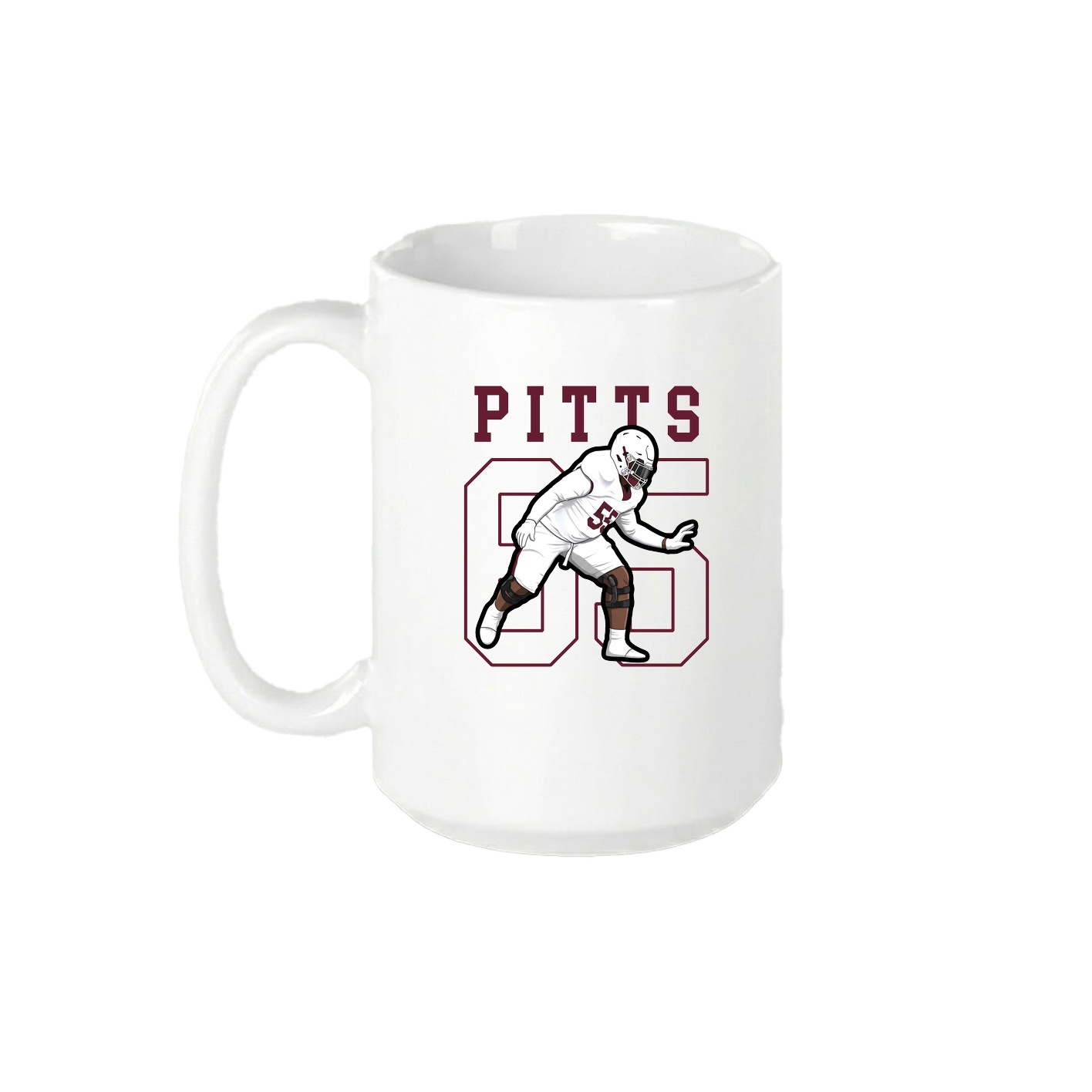 15oz Coffee Mug — Shirsey in White