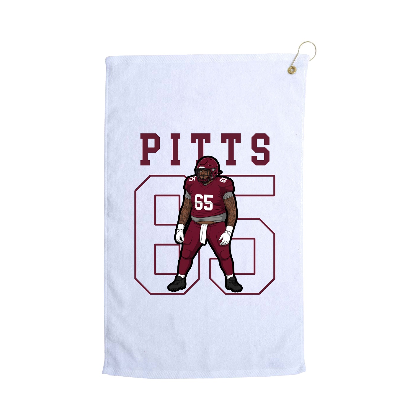 Golf Towel — Shirsey in White